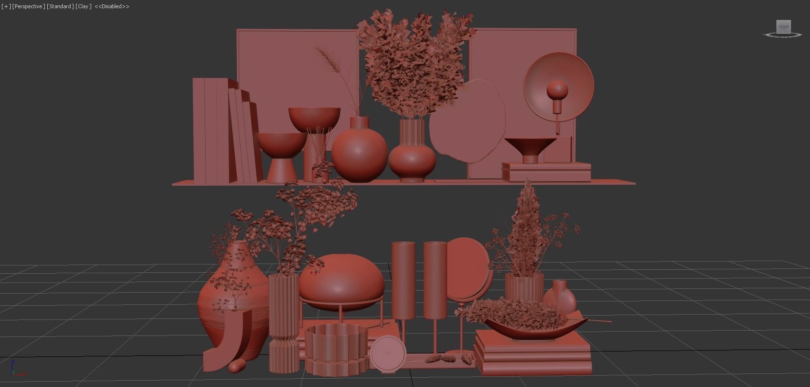 Decorative Set 095 3D model_13