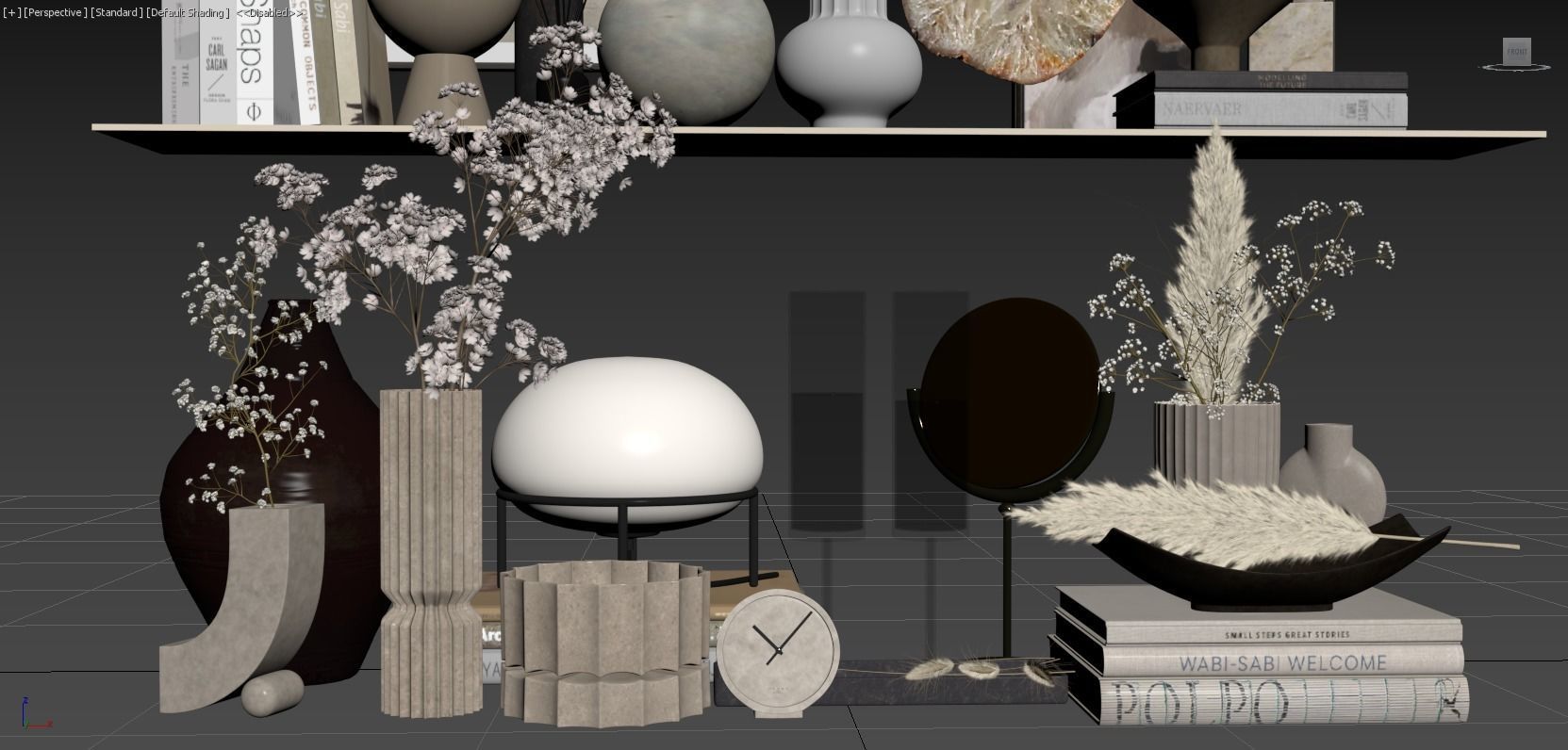 Decorative Set 095 3D model_8