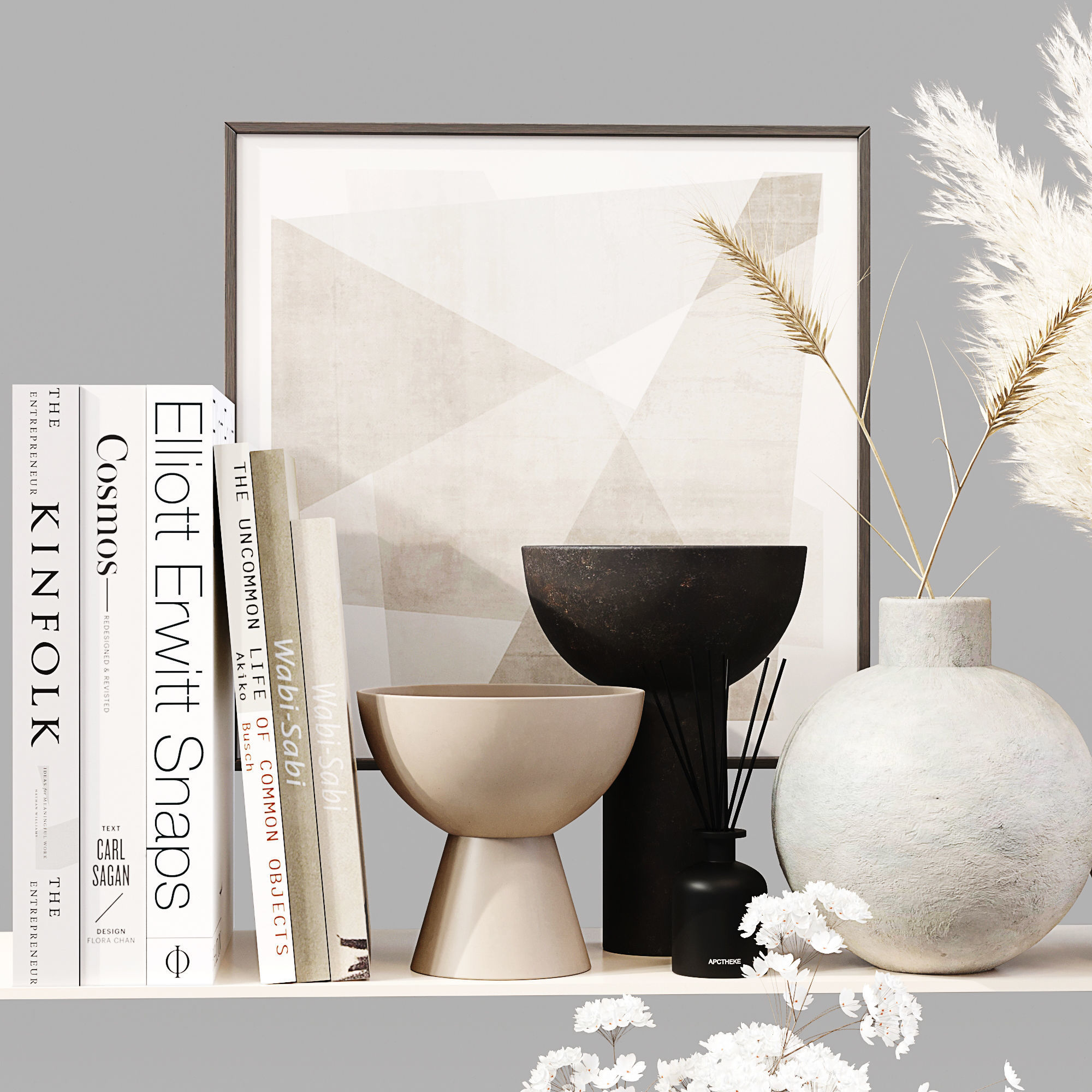 Decorative Set 095 3D model_19