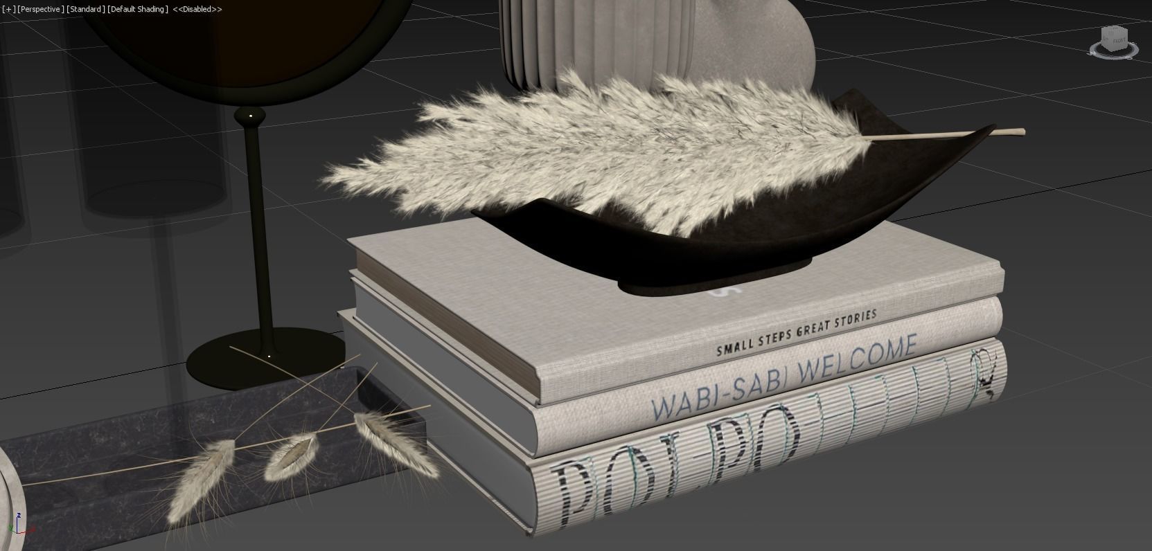 Decorative Set 095 3D model_10