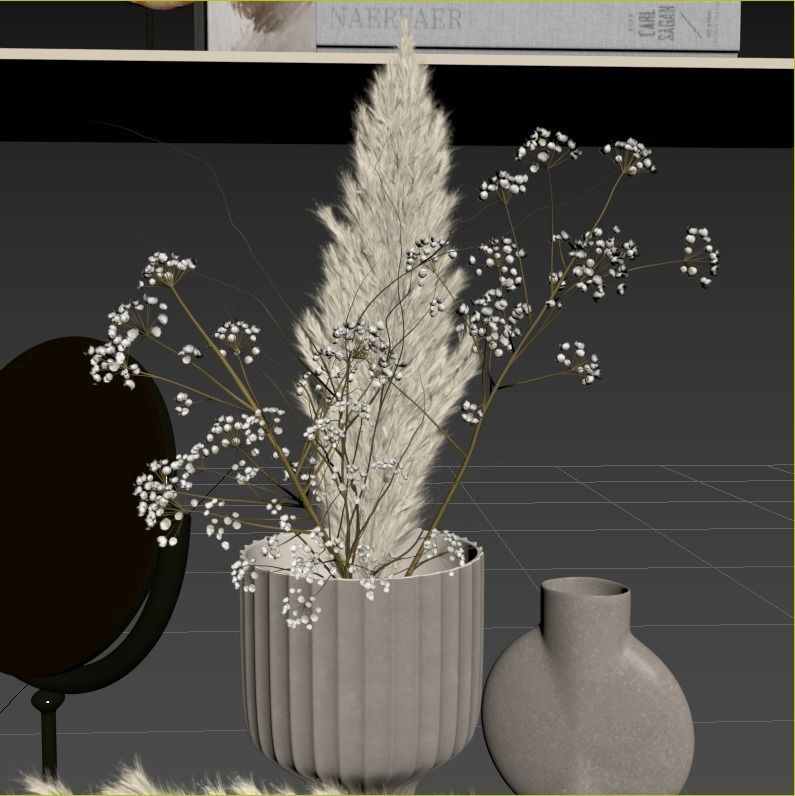Decorative Set 095 3D model_12