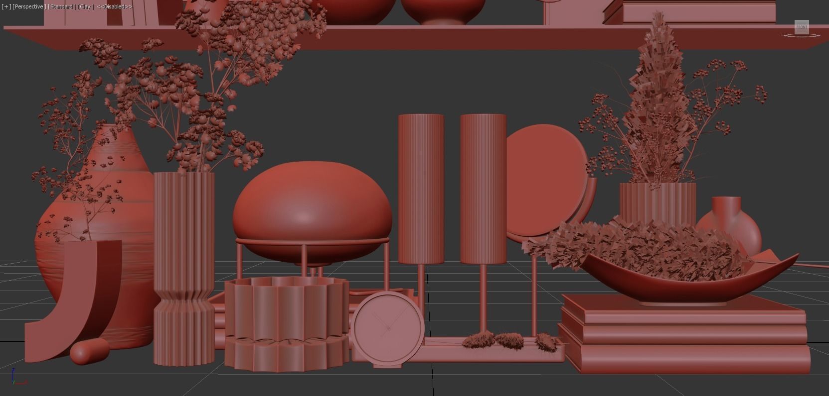 Decorative Set 095 3D model_14
