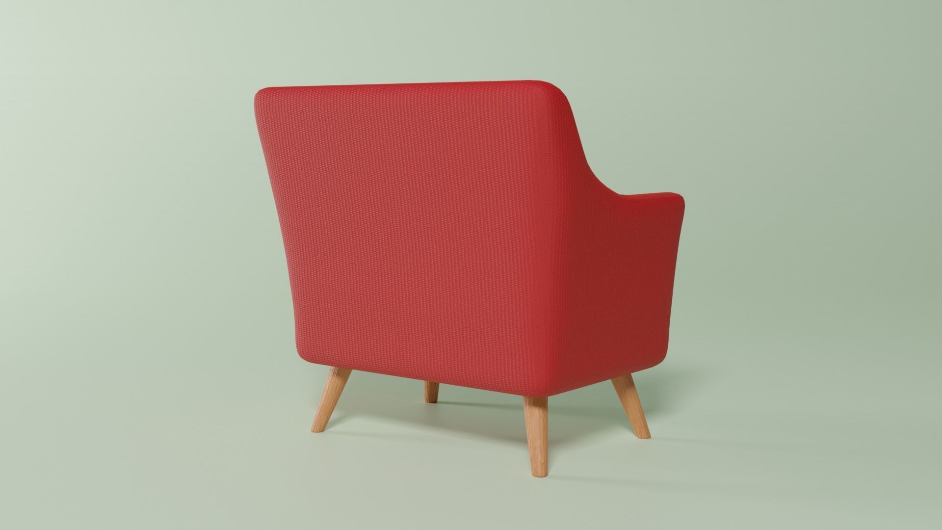 Armchair 02 3D model_6