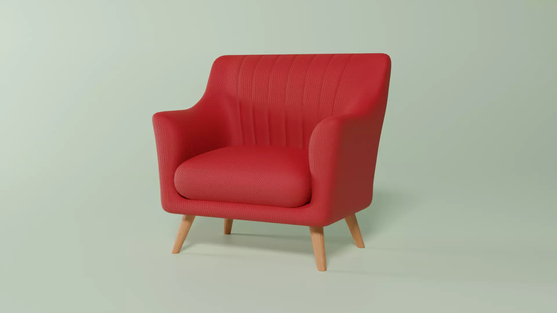 Armchair 02 3D model_0