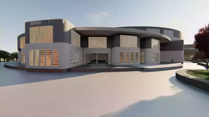 CULTURAL CENTER BY ABDULHAFIZ OUMER