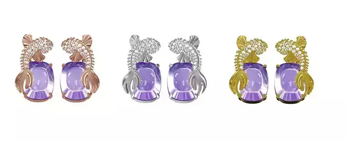 Fish the Beauty Of  Nature Earring