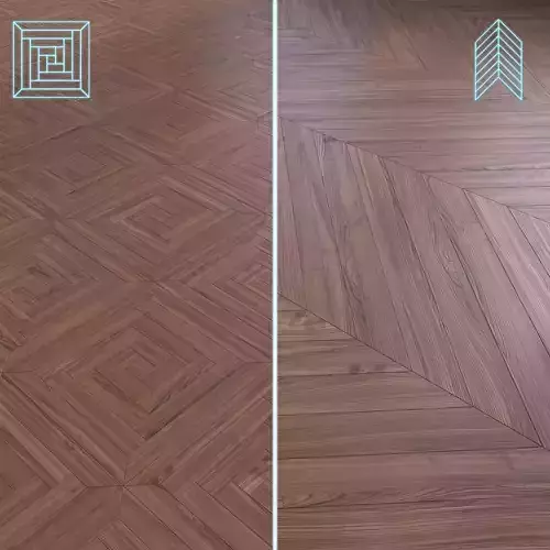 Parquet - Laminate - Wooden floor 2 in 1
