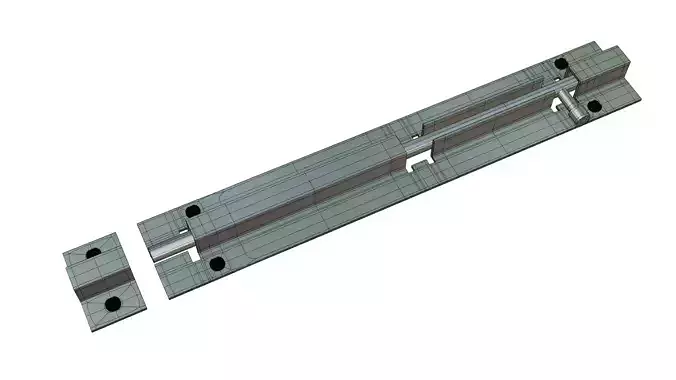Door lock 3D model