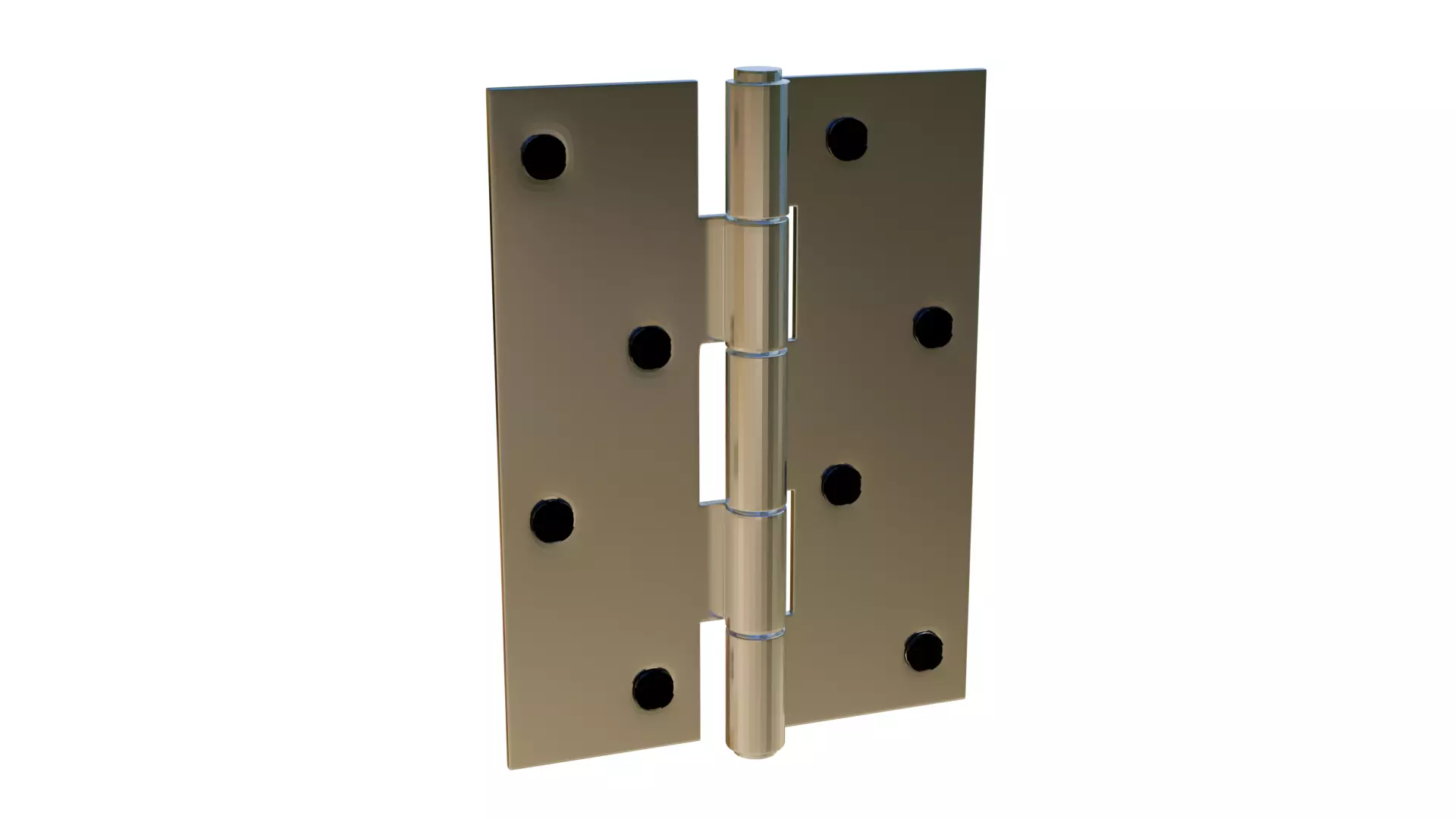 Hinge door 3D model_0