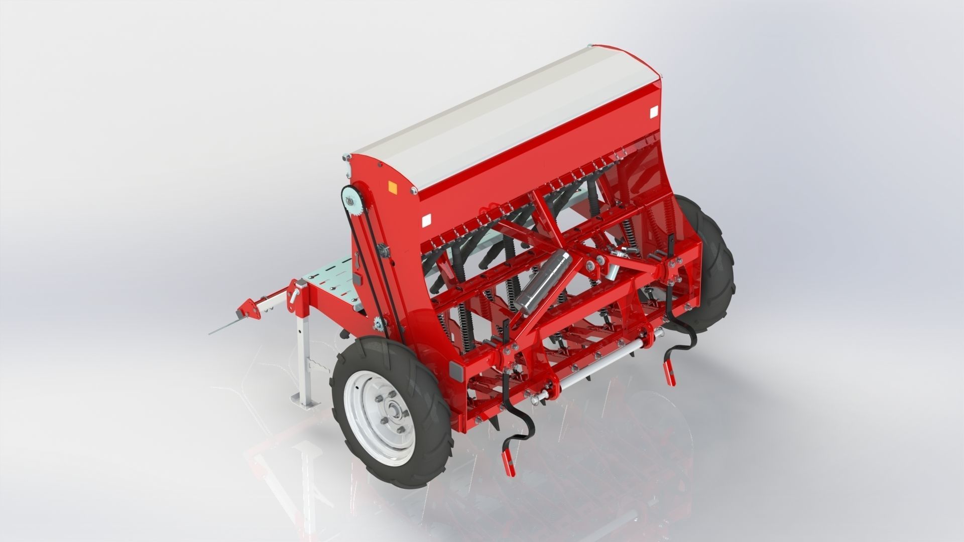 WG 1023 - Mounted mechanical seed drill 3D model_7