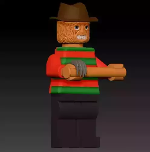 Freddy Krueger   toilet paper holder 3d stl  3D print model
