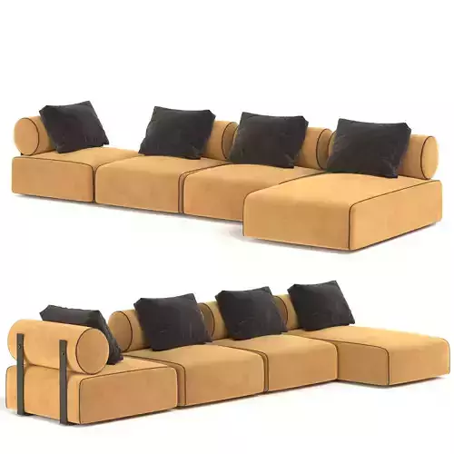 Domkapa Shinto Sofa 3D model