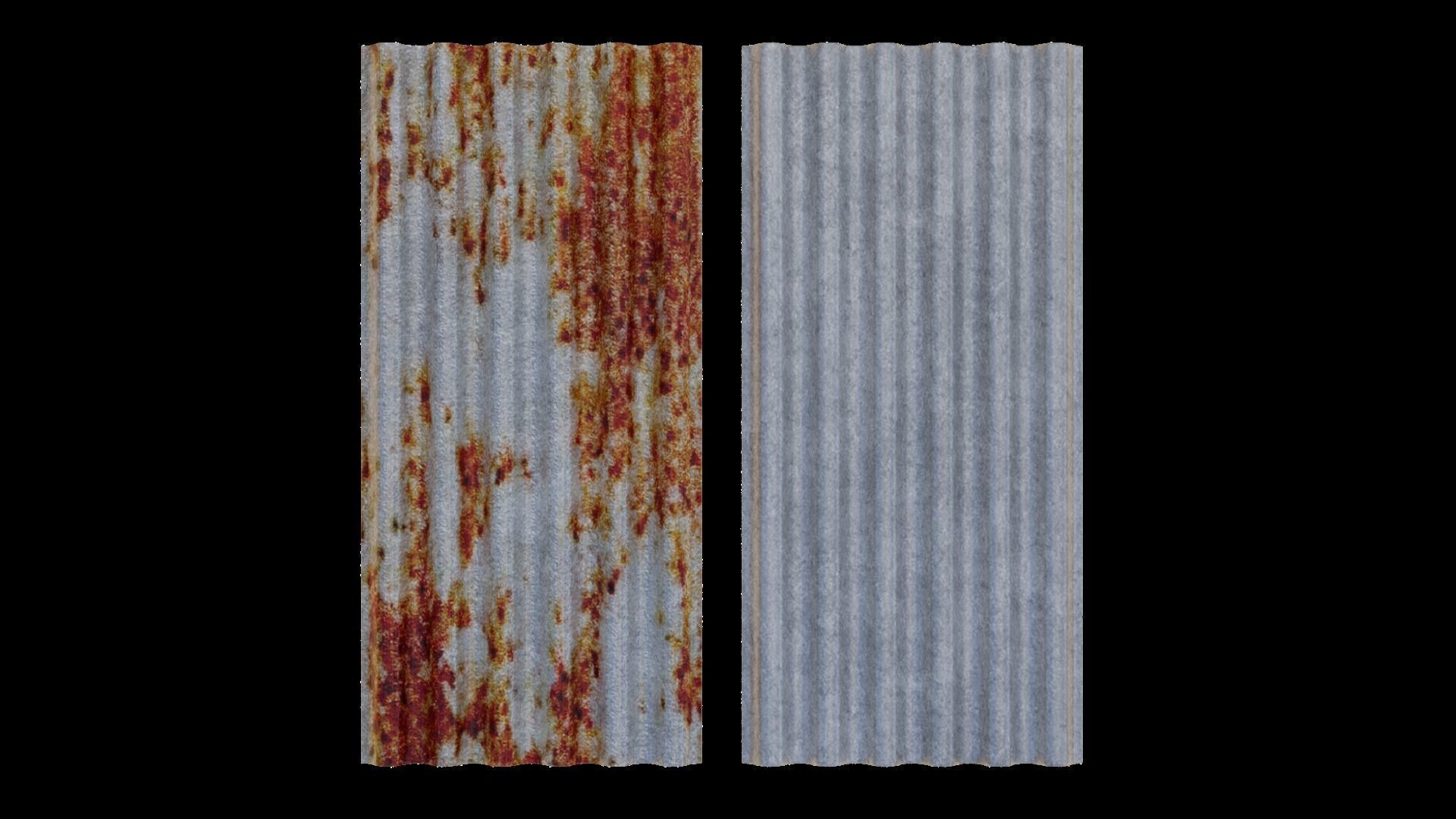 Roof Zinc 3D model_3