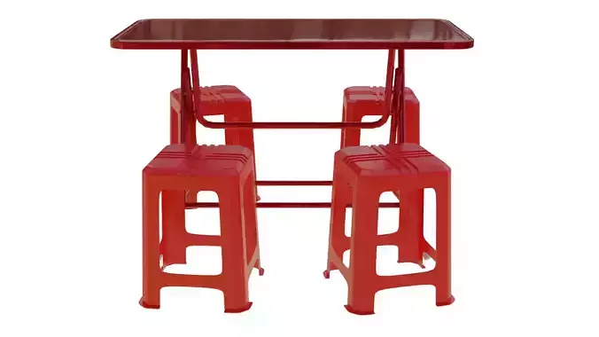 Thai Street Food table