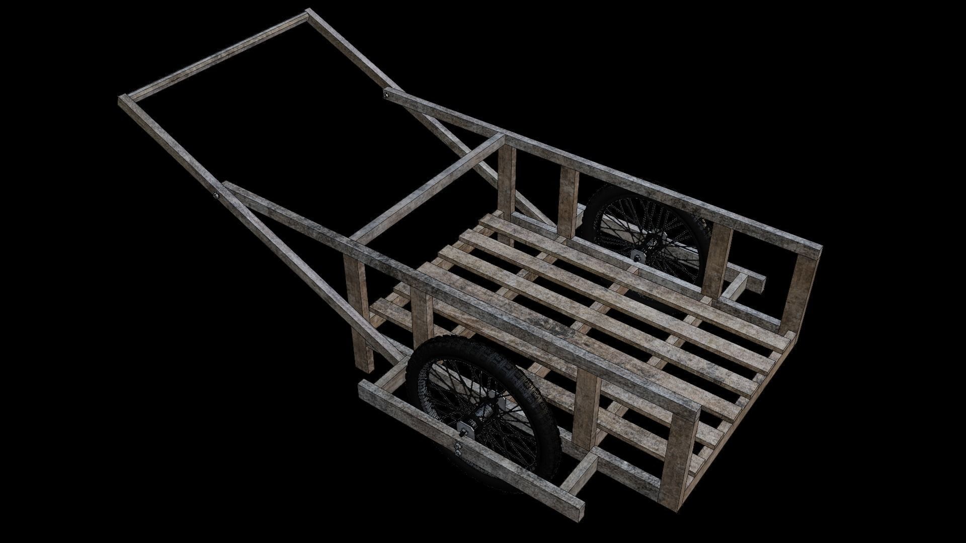 Thai Trolley 3D model_1