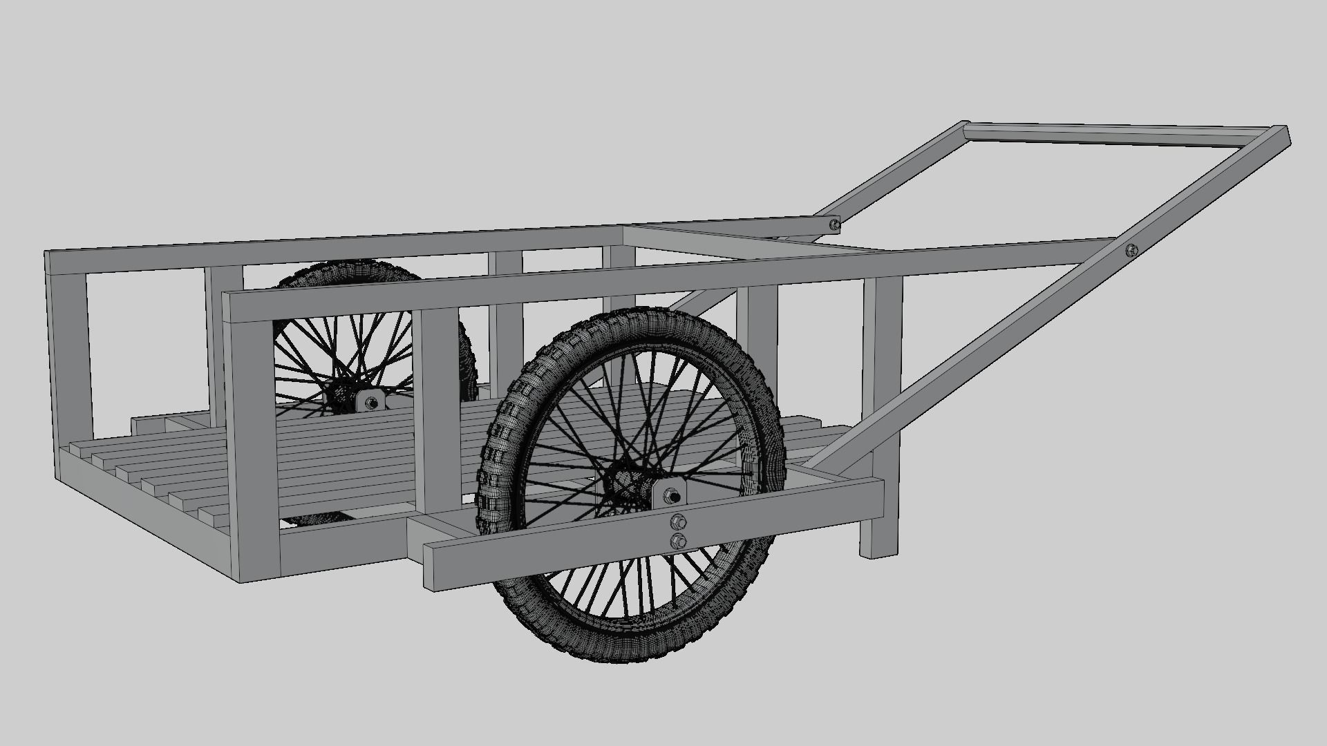 Thai Trolley 3D model_8