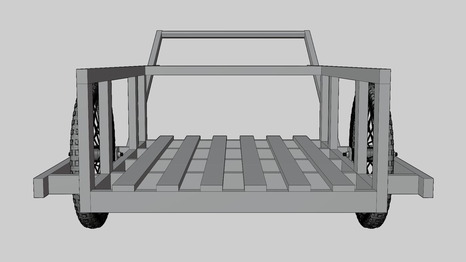 Thai Trolley 3D model_5