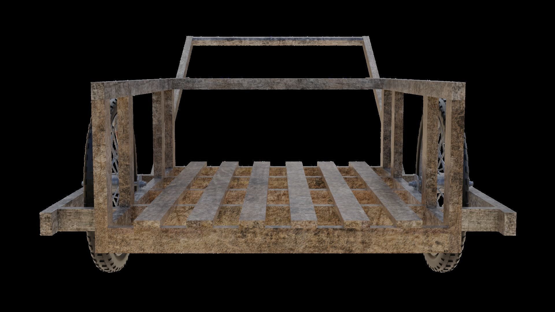 Thai Trolley 3D model_3