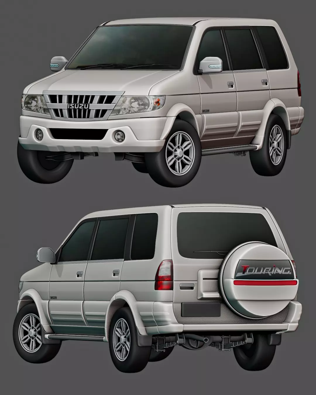 64 Scale Isuzu Panther Crosswind 3D print model_0