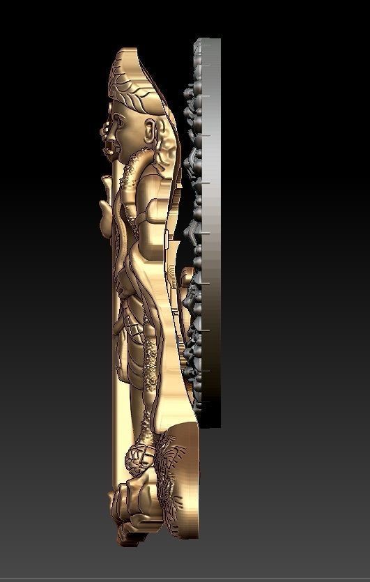 MURUGAN PENDENT 3D print model_1