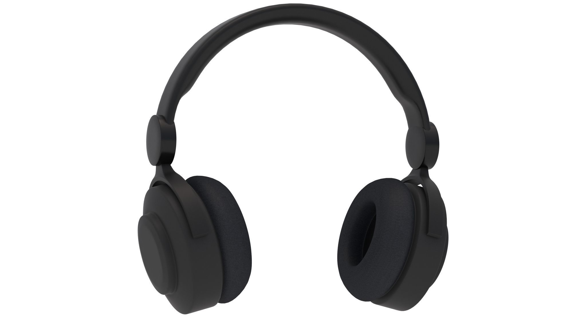 Headphones 3D model_3