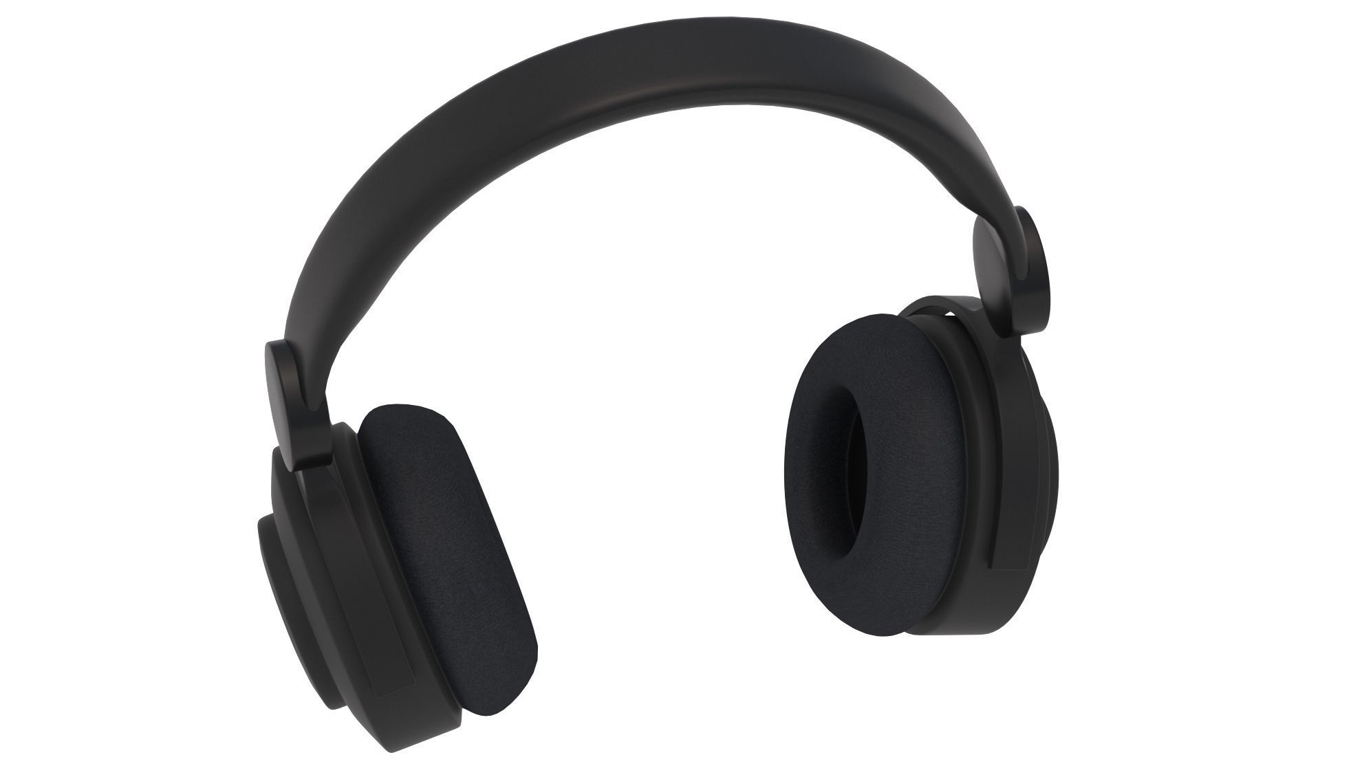 Headphones 3D model_2