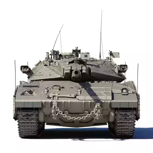 Merkava Mk2D 3D model