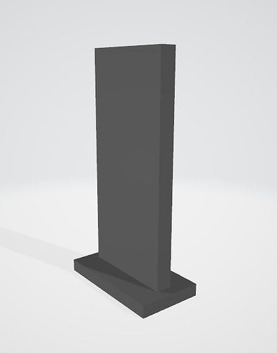 Stand pedestal Free 3D model
