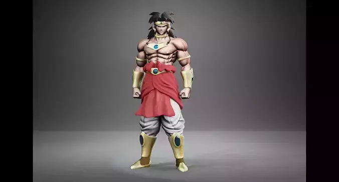 Broly classic 3D print model
