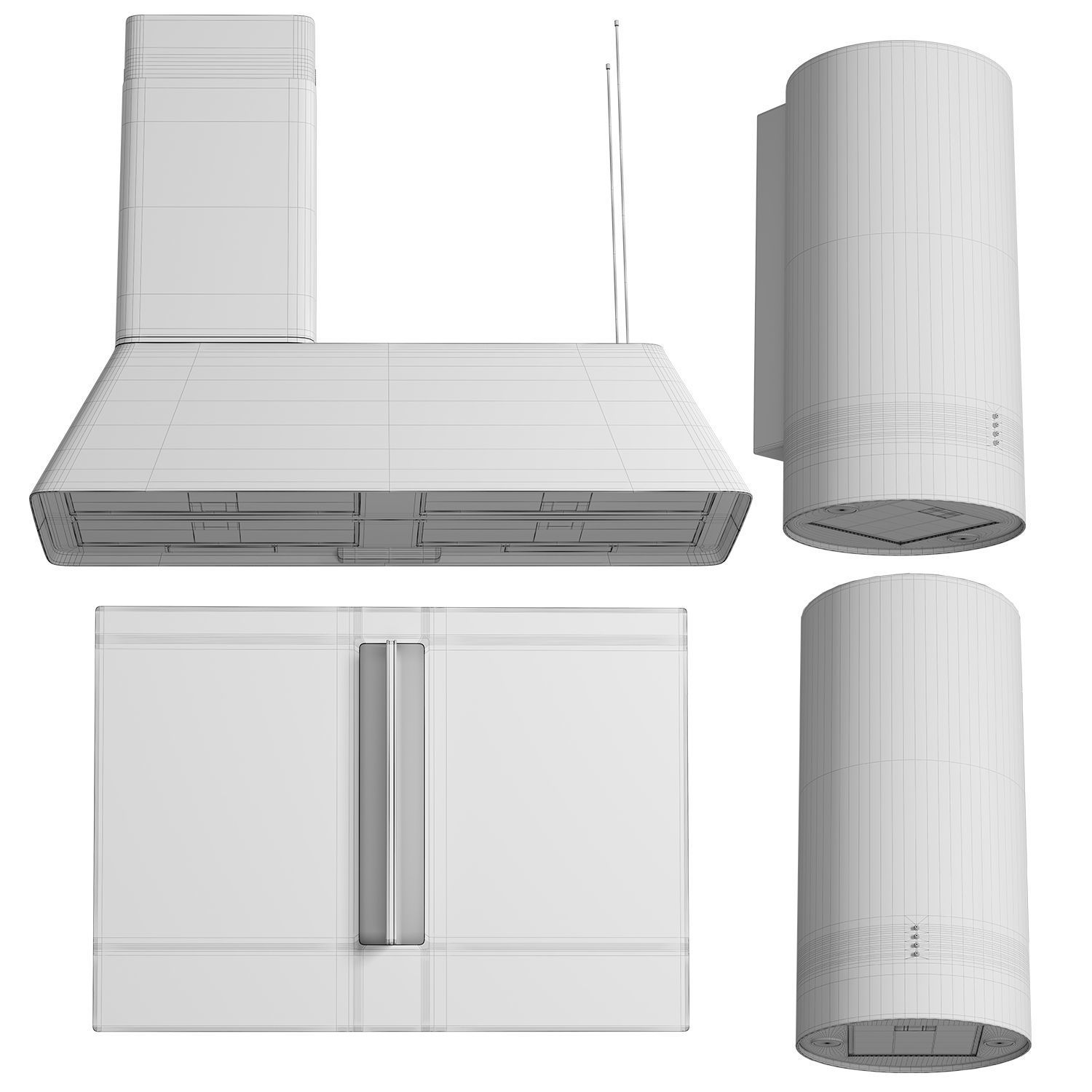 Elica Appliances Set3 3D model_4