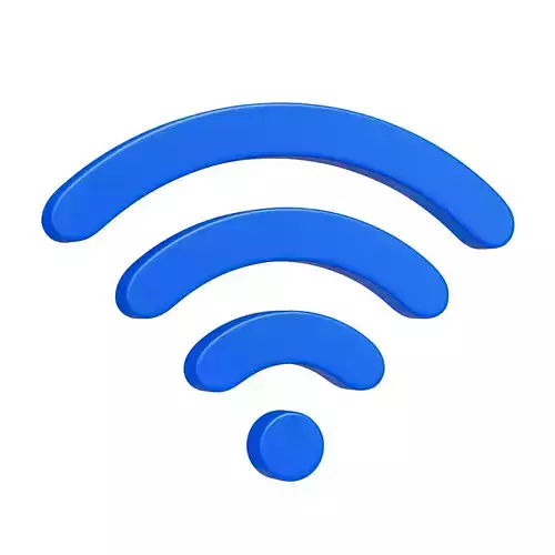 wifi symbol 3D model