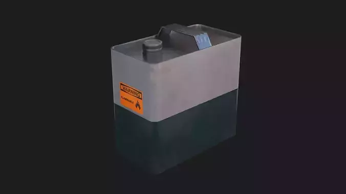 Can of gasoline 3D Model