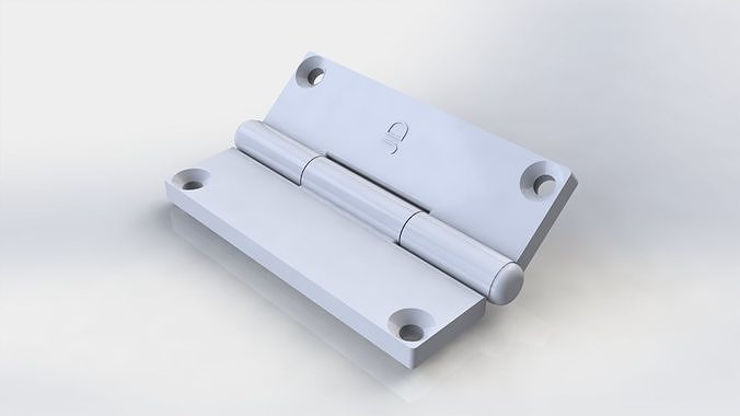 Hinges Model door hinge 3D print model