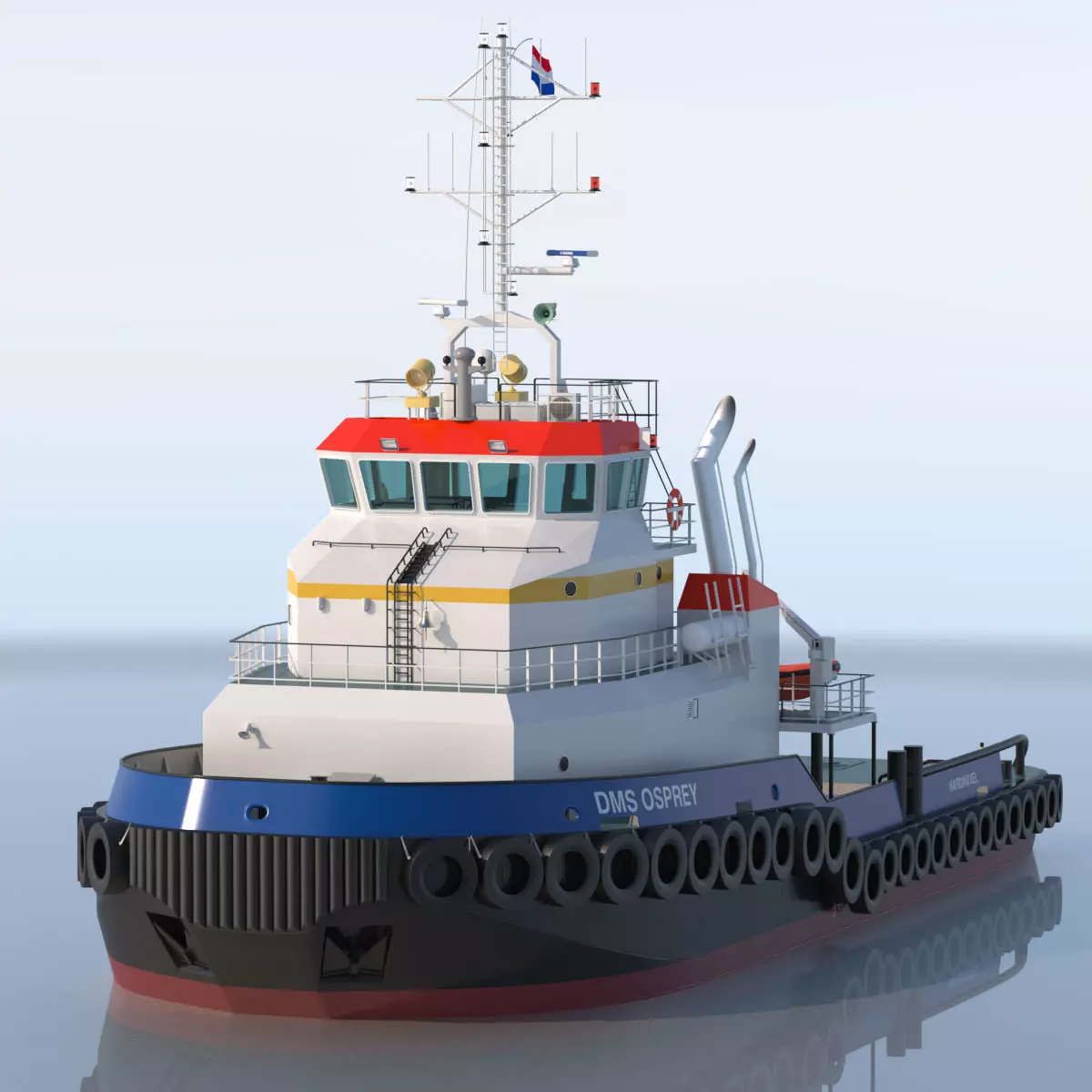 Shoalbuster Tug DMS Osprey 3D model_0