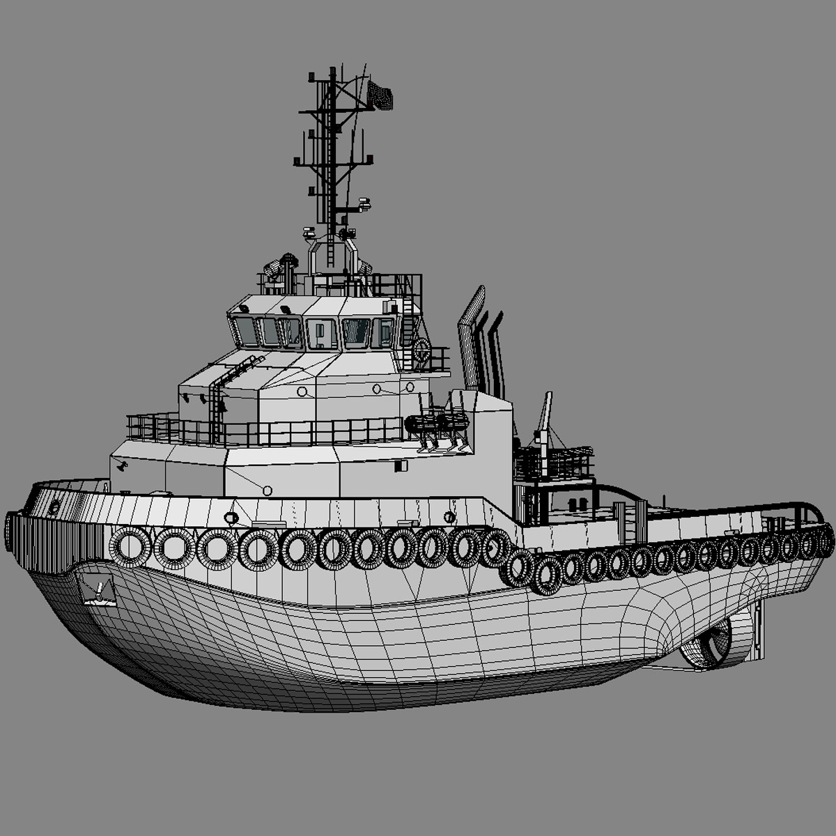 Shoalbuster Tug DMS Osprey 3D model_5