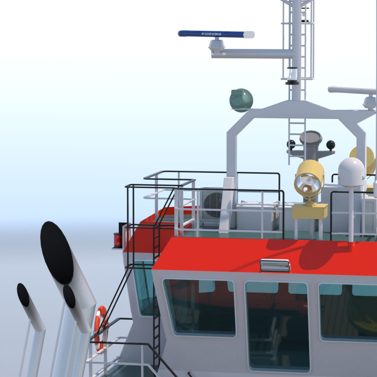 Shoalbuster Tug DMS Osprey 3D model_10