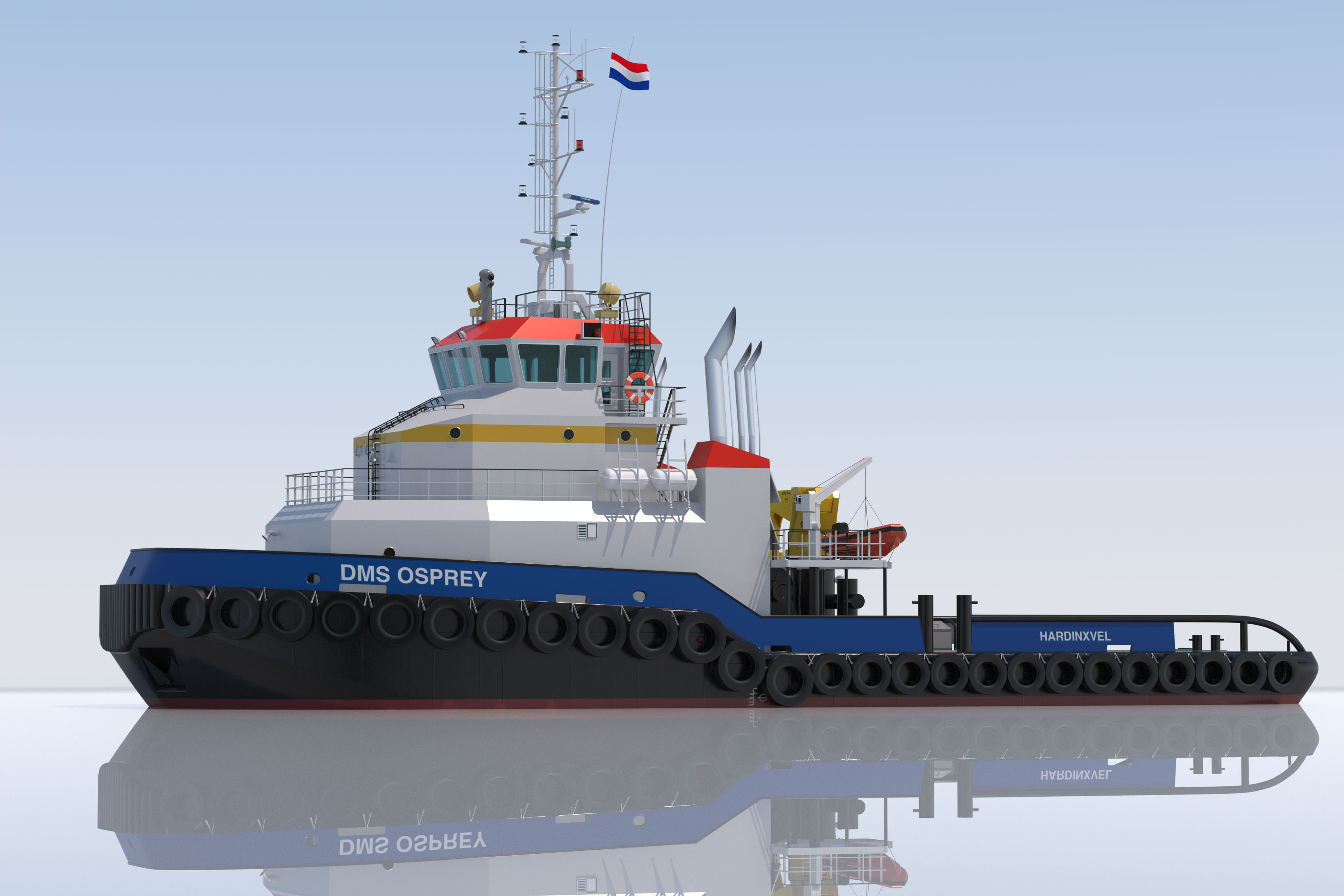 Shoalbuster Tug DMS Osprey 3D model_16