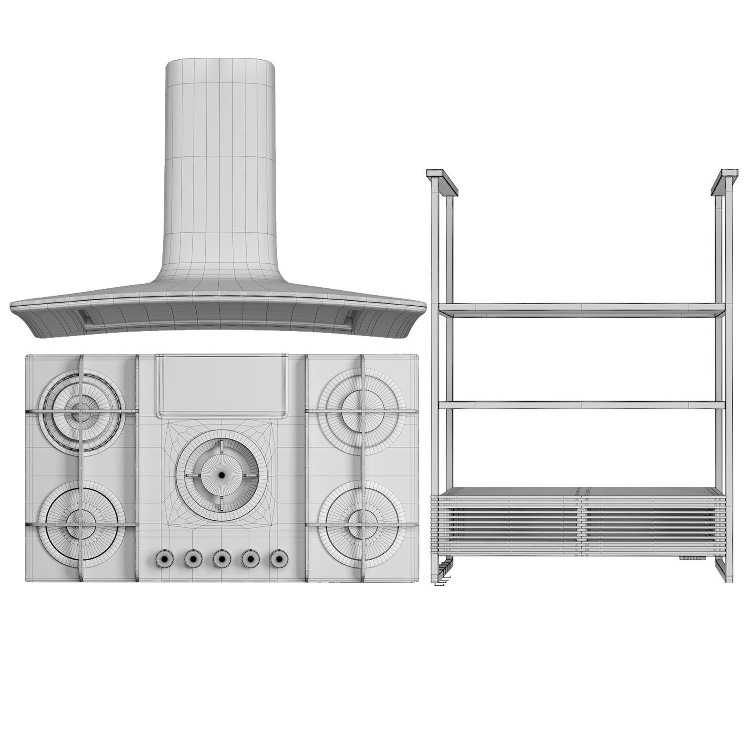 Elica Appliances Set5 3D model_4