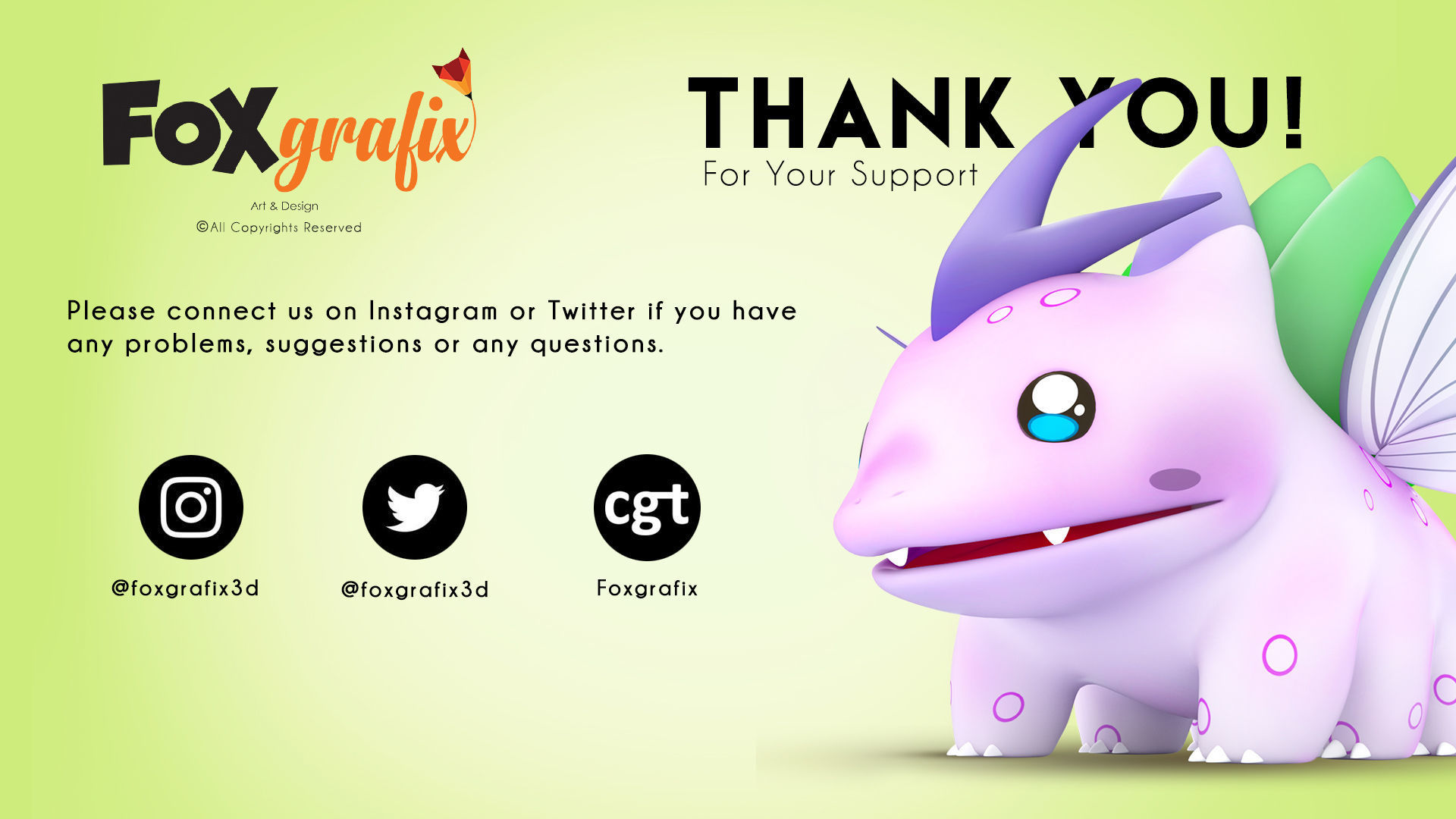 Pokemon Bulbasaur Bug Type Concept Low-poly 3D model_16