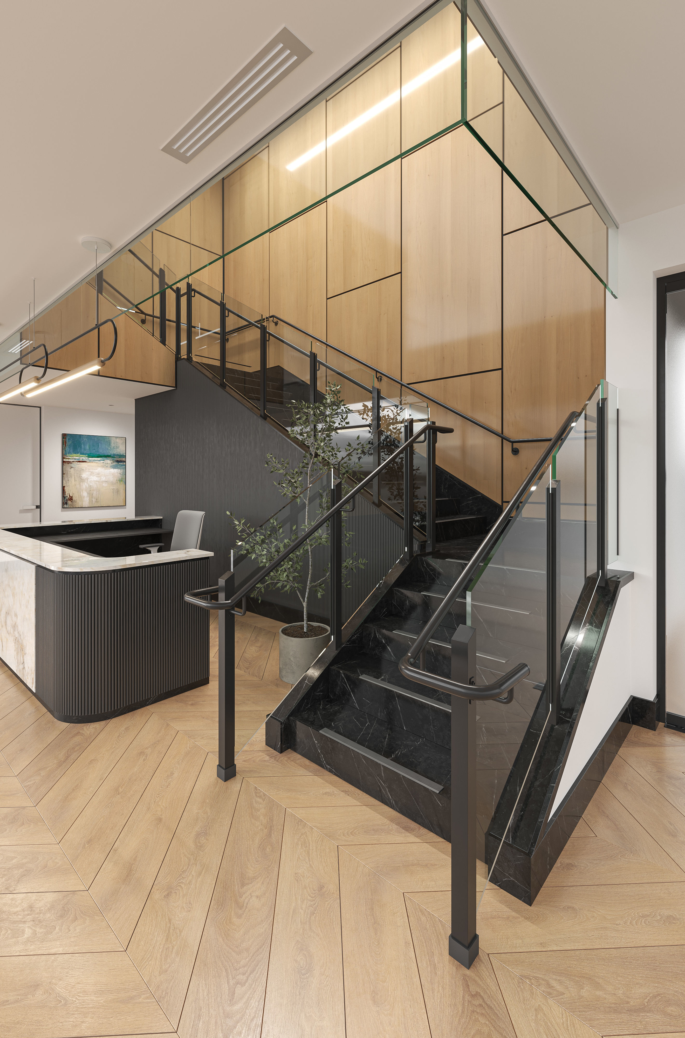 Reception 2 Scene 3D model_2