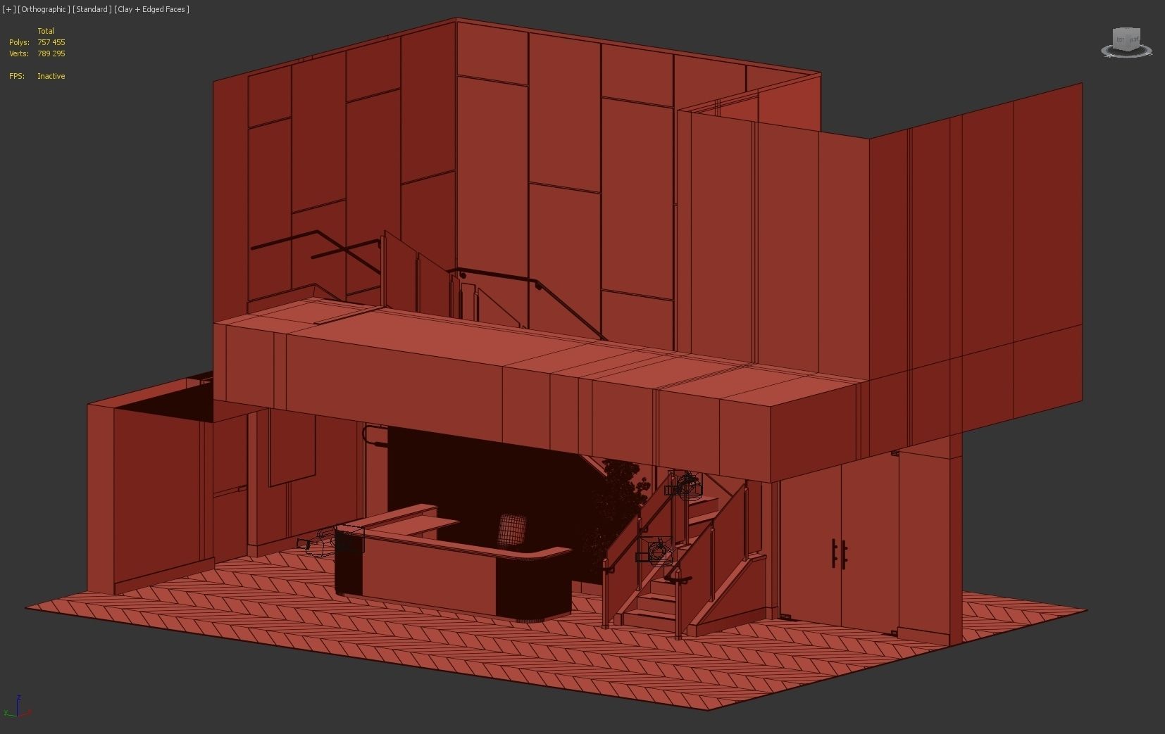 Reception 2 Scene 3D model_8