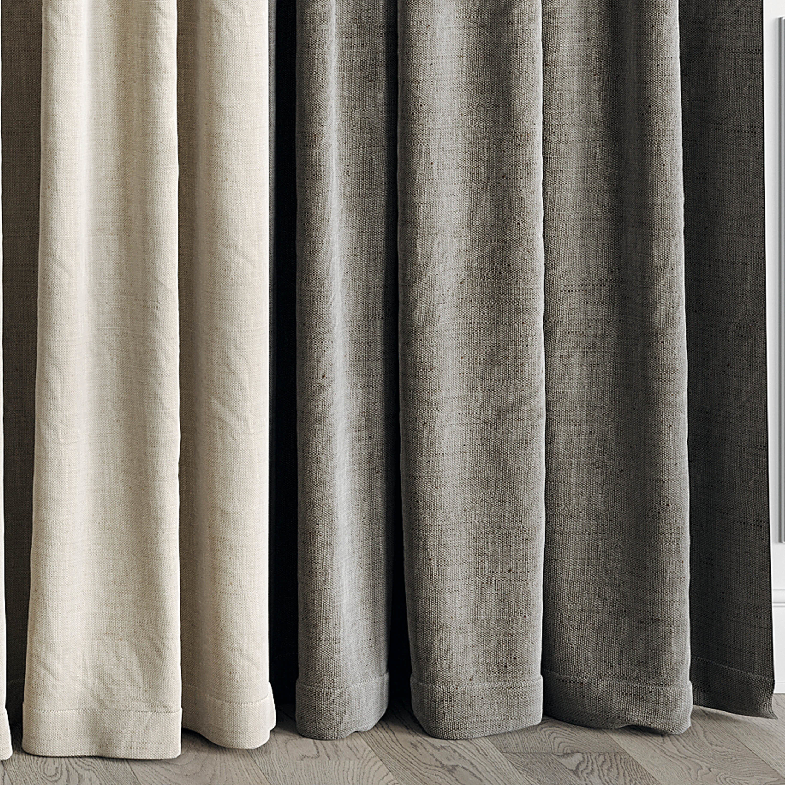 Curtain Set 503C 3D model_5