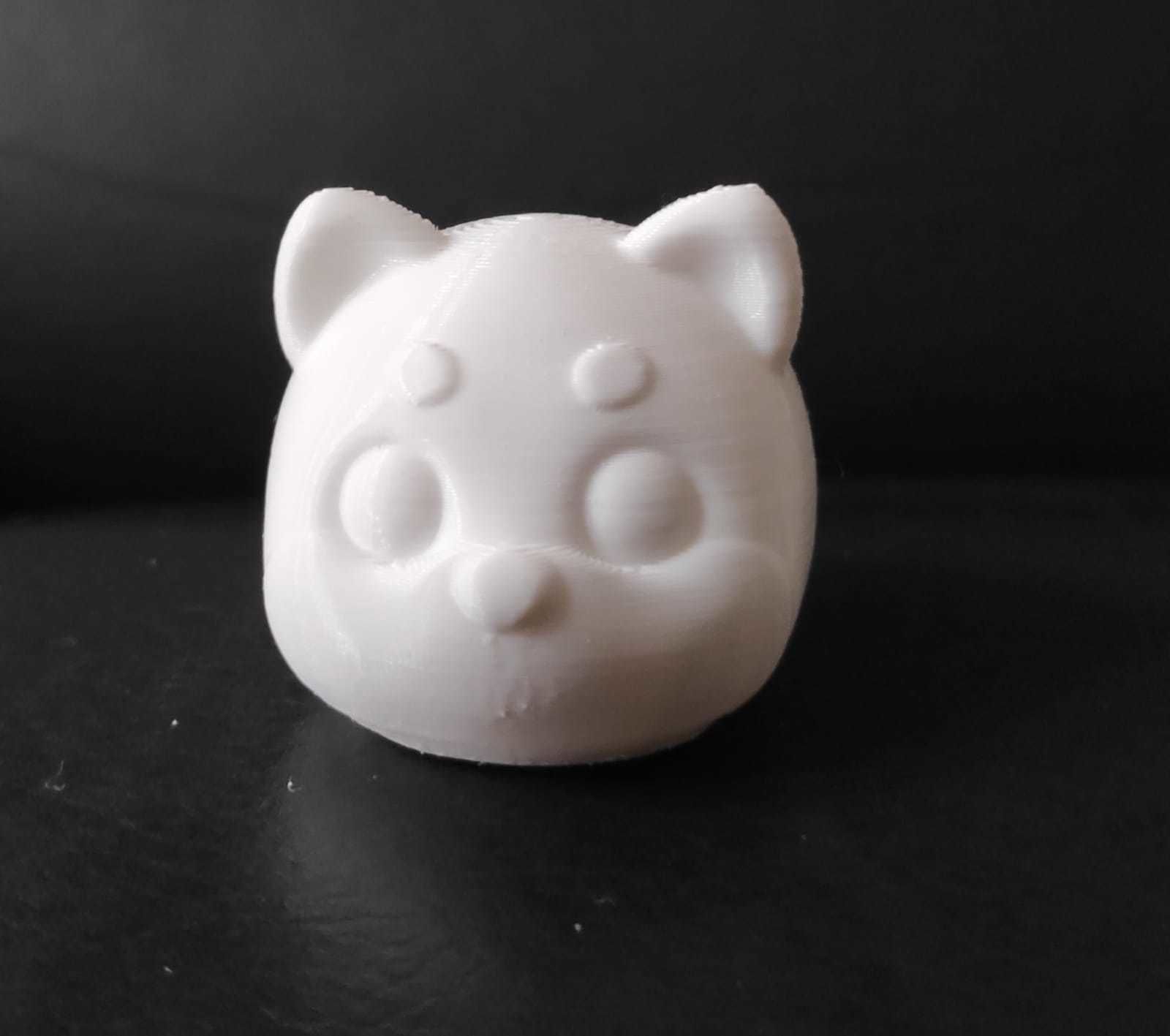Cute Round Shiba 3D print model_10