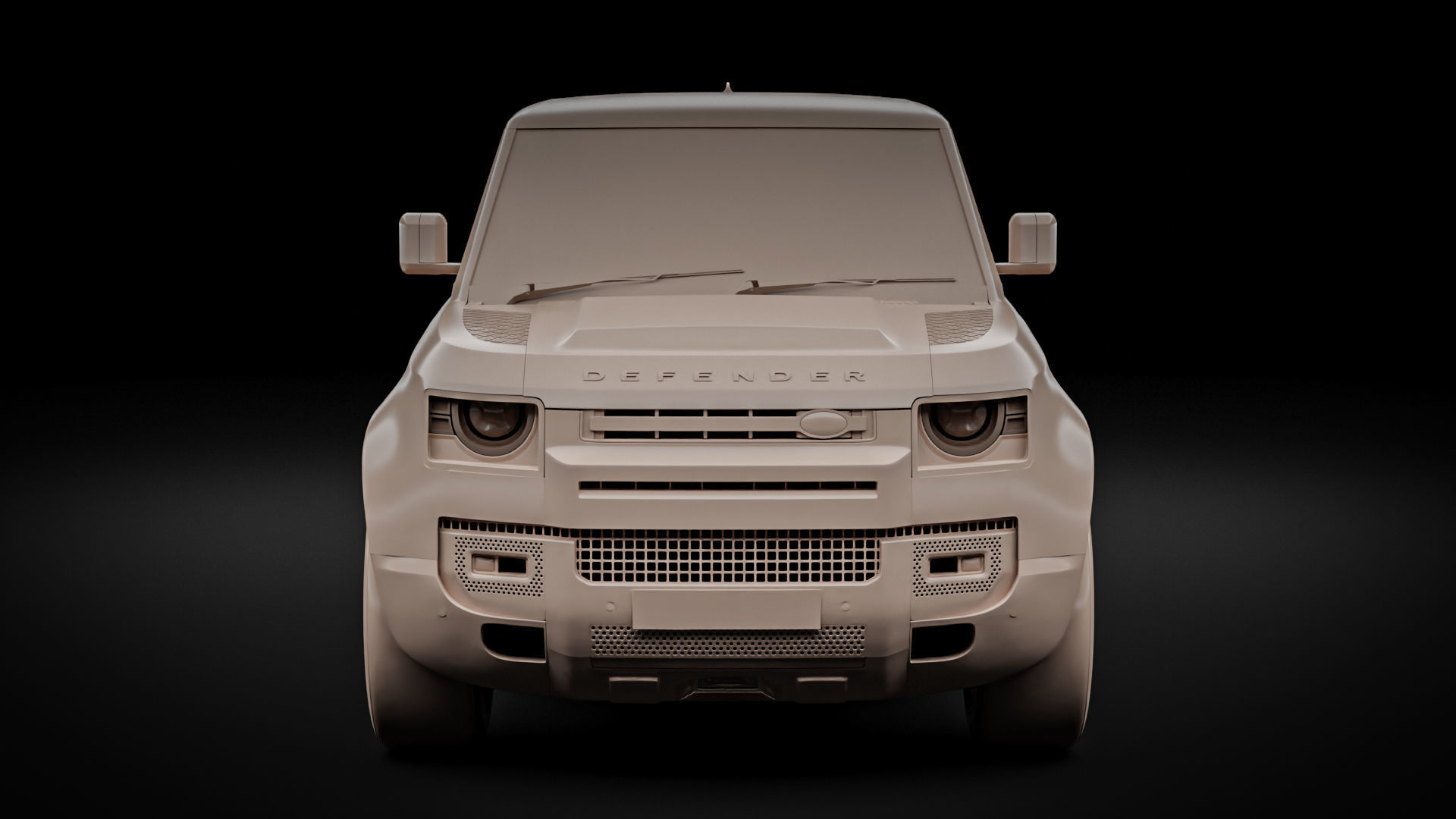Land Rover Defender 90 2021 3D model_21