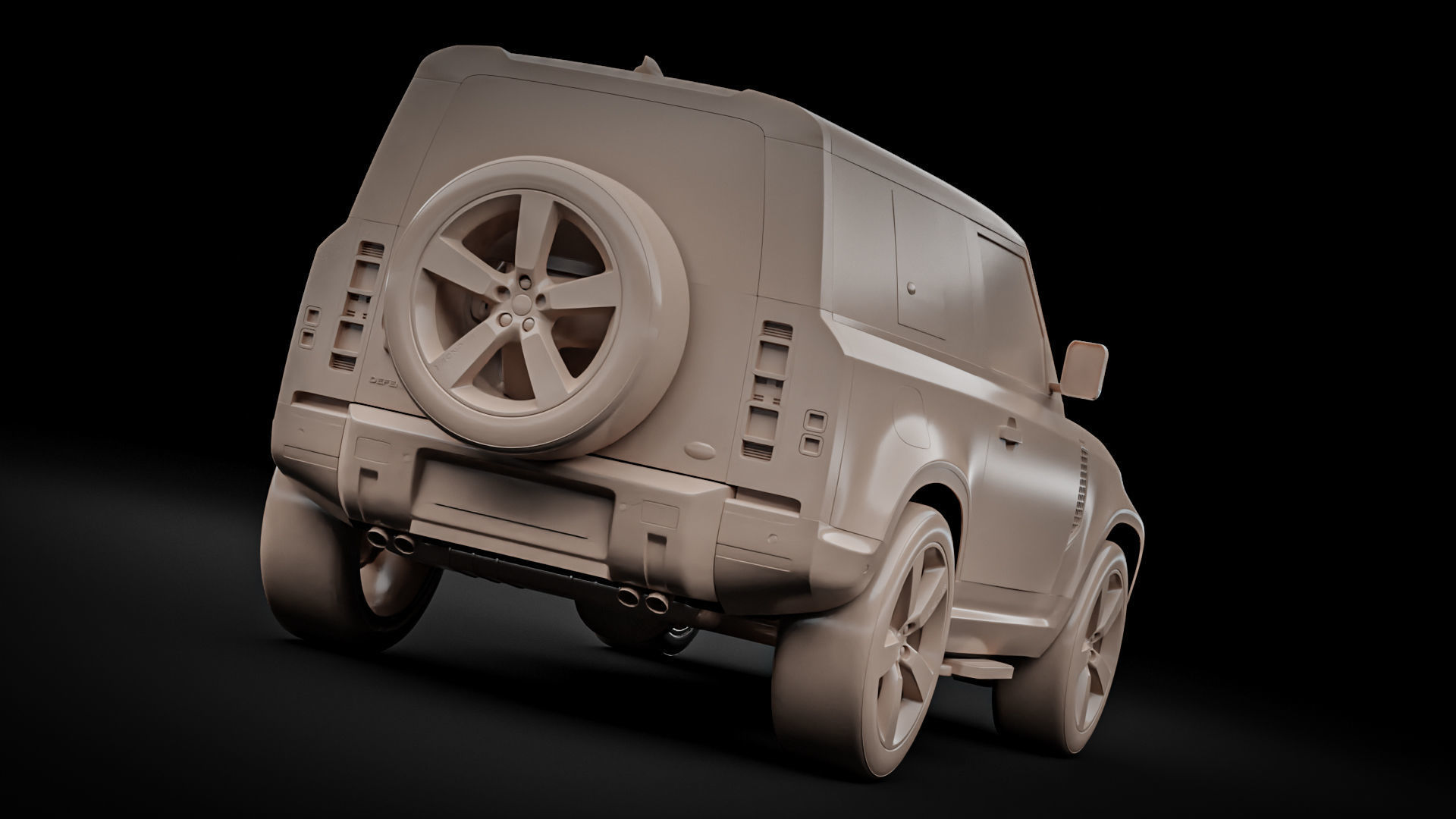 Land Rover Defender 90 2021 3D model_20