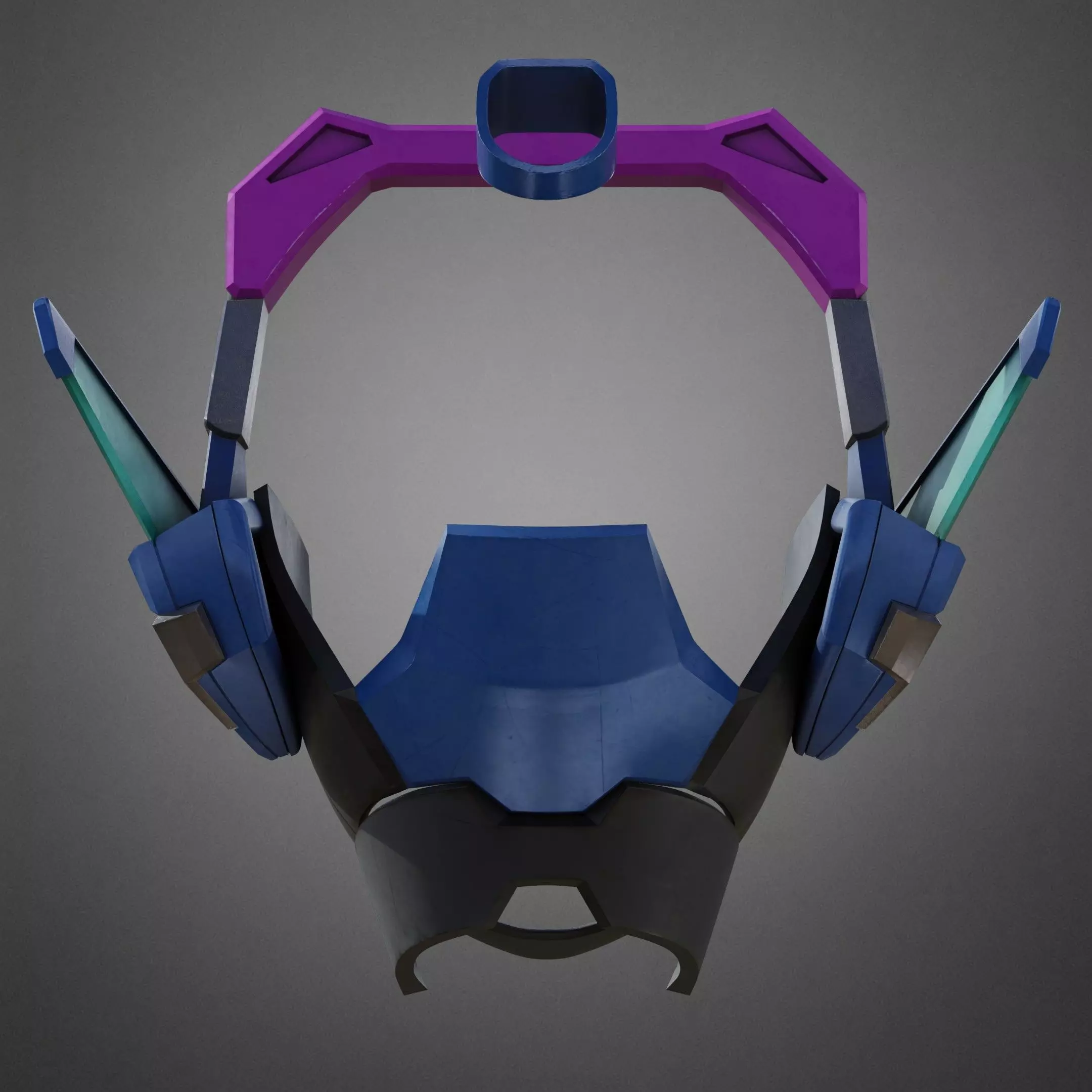 Overwatch 2 D va HeadSet for Cosplay  3D print model_7