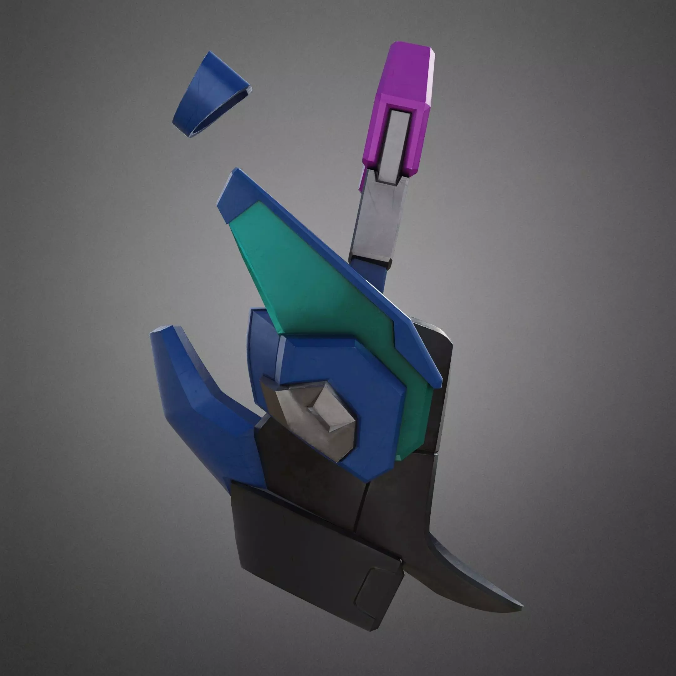 Overwatch 2 D va HeadSet for Cosplay  3D print model_9