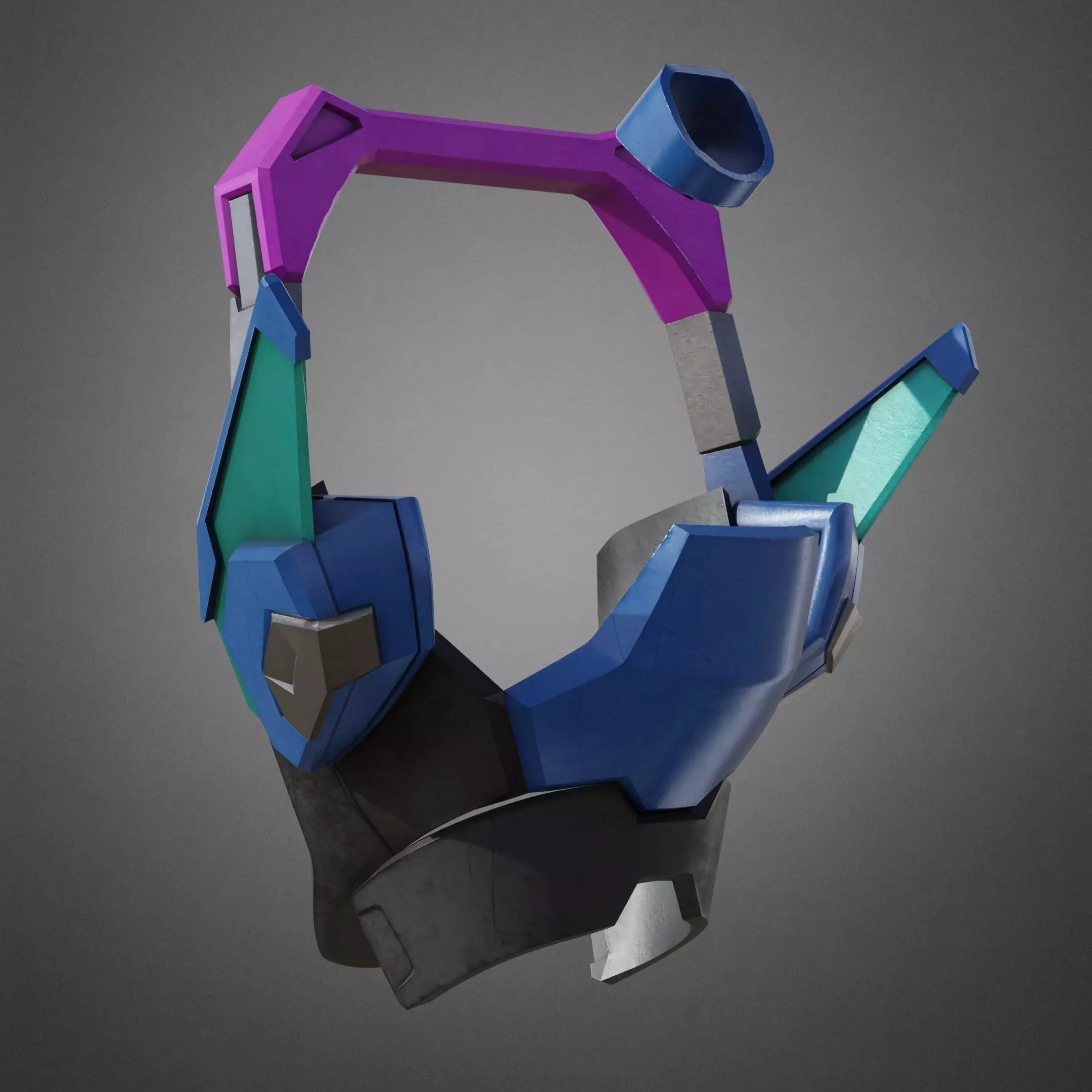 Overwatch 2 D va HeadSet for Cosplay  3D print model_6