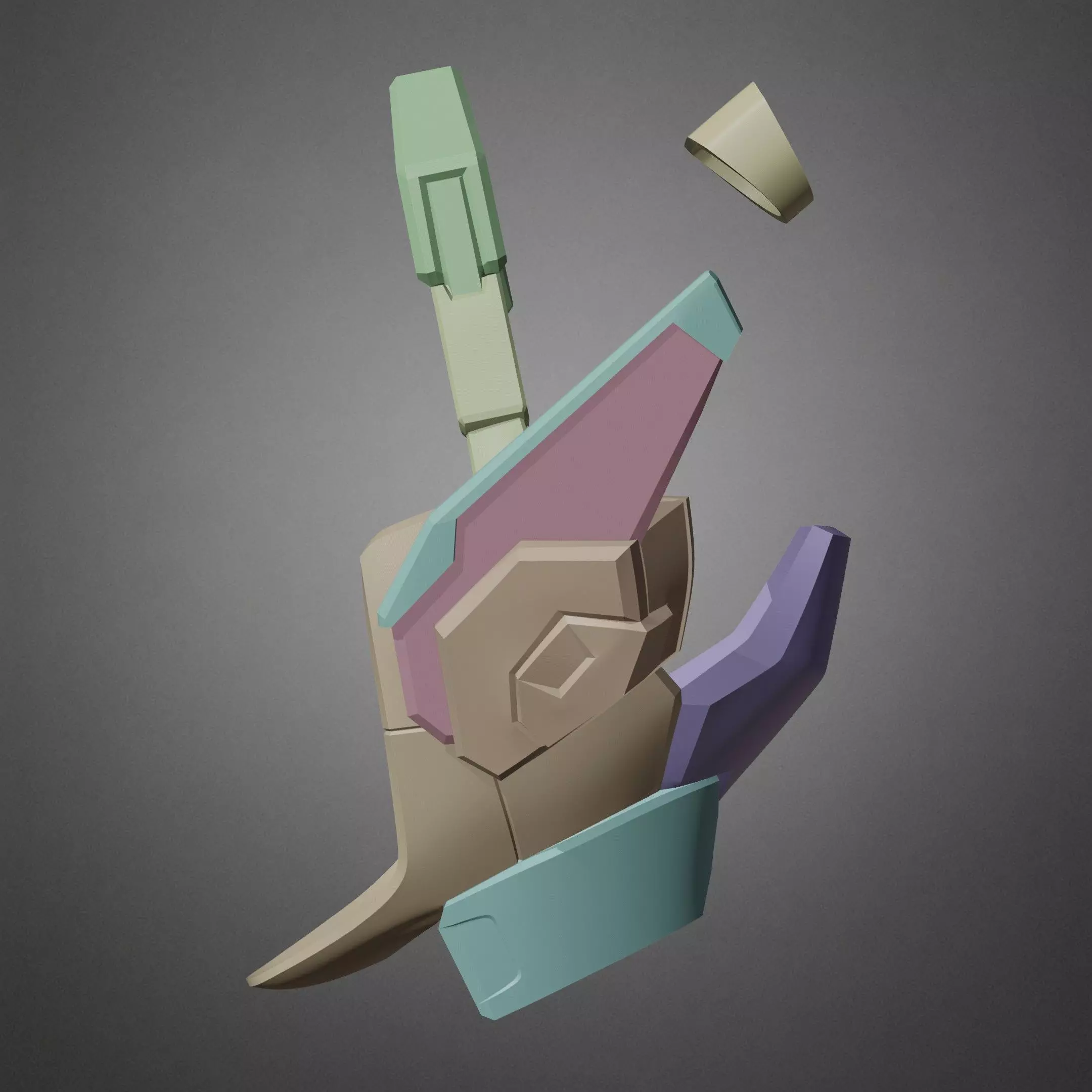 Overwatch 2 D va HeadSet for Cosplay  3D print model_20