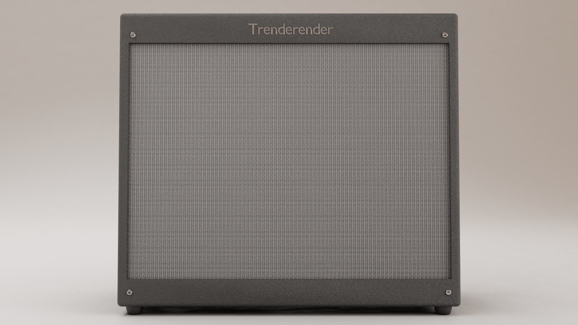 Modern Guitar Amp Bluetooth Wireless 3D model_3